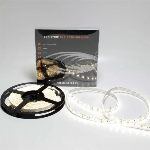 Светодиодная лента Class Premium, 5050, 60 led/m, Day White, 12V, IP65, А19 - фото I