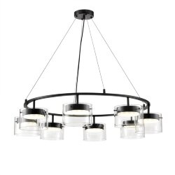 Люстра подвесная «LUMION» 8232/8Y, серия: NATALINA (крепление на планке) - -