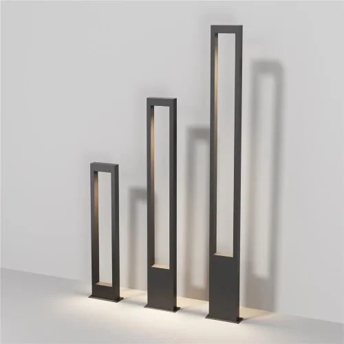 Садово-парковый светильник Bonn 3000К 25Вт IP 65 (Графит) - фото 5