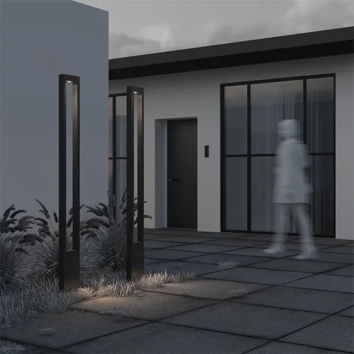 Садово-парковый светильник Бонн / Bonn 3000К 25Вт IP 65 (Графит) - фото 6