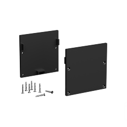 Заглушки для профиля LINE 5050 ral9005