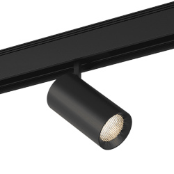 Светильник для низковольтного трека SY, черный, 24 вольт, SY-DIM-601202-BL-20-WW 007351