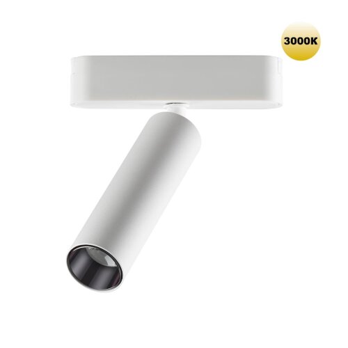 Трековый светильник для низковольтного шинопровода «Novotech» 359251, серия: SMAL (крепление к треку). Фото 1.