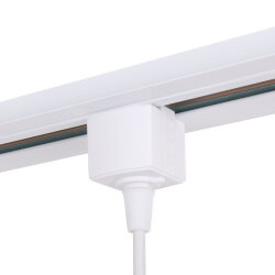 Коннектор для однофазного шинопровода белый 85121/00 (060758)