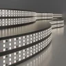 Лента светодиодная 360 LED 26 Вт IP20 трехрядная 4200К дневной белый, 5м 2835 24V 360Led 26W IP20 - фото