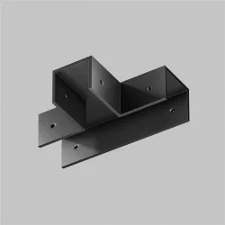 Коннектор T-образный для профиля Elasity IP (Черный)