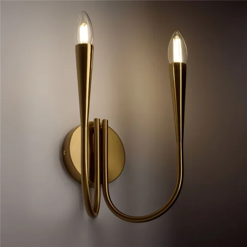 Настенный светильник (бра) Freya FR5253WL-02BS (Латунь) - фото 5