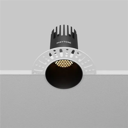 Встраиваемый светильник Омут+ / Dip 10 Вт 2700 К 50° (Черный) DL120-10W-2.7K-TRS-B - фото 10