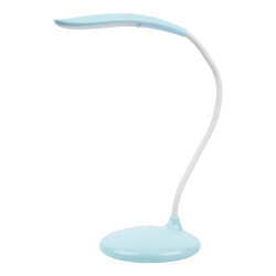 TLD-558 Blue-LED-280Lm-5000K-Dimmer Светильник настольный, 3W, Сенсорный выключатель, Голубой