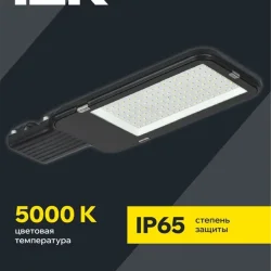 Светильник светодиодный ДКУ 1013-100Д 5000К IP65 уличный консольный IEK LDKU1-1013-100-5000-K03