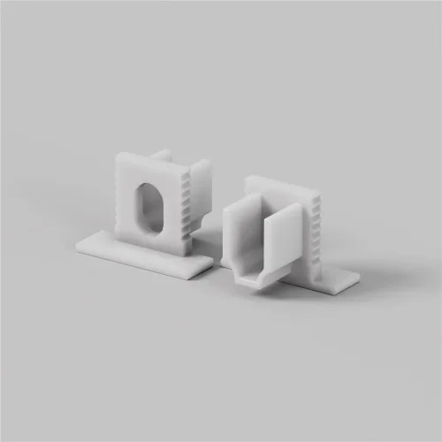 Комплект заглушек (для профиля 12×09) 10 шт., ALM-1209-EC 642068 (Серый) - фото 4