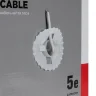 Кабель витая пара U/UTP кат.5E 4х2х24AWG solid CU PVC сер. (м) Rexant 01-0043 - фото 5