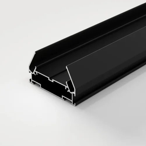 Basic System Алюминиевый профиль для монтажа в натяжной потолок однофазного шинопровода черный 2м 85234/00 - фото 6
