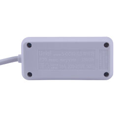 S-GCU2-1.5 WHITE Удлинитель серии Ultra, шнур 1.5м., 2 гнезда, 16A, с-з, Белый, TM Uniel