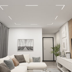 Линейный светильник SMART LINEAR 18W DIM 3000K-6000K белый, Denkirs DK8004-WH