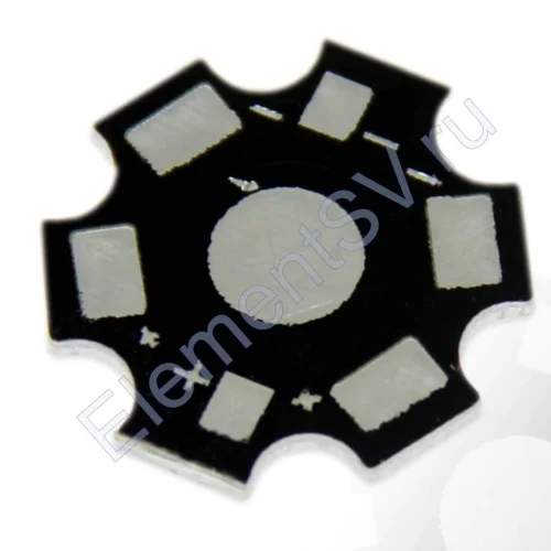 Алюминиевая плата star black - фото.