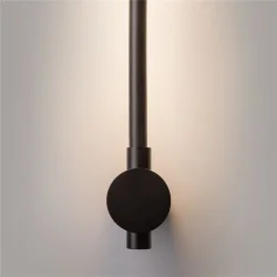 Настенный светильник (бра) Rotta 3000К 6Вт (Черный)