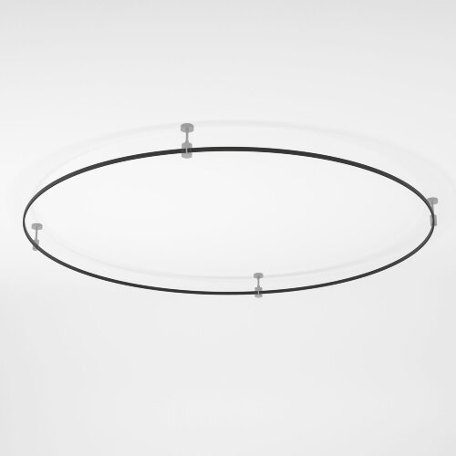 Esthetic Magnetic Шинопровод Round черный O1800 - фото 1