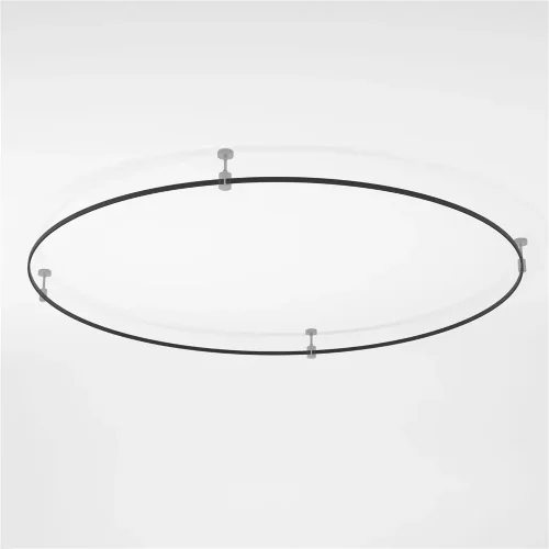 Esthetic Magnetic Шинопровод Round черный Ø1800 85218/00 - фото