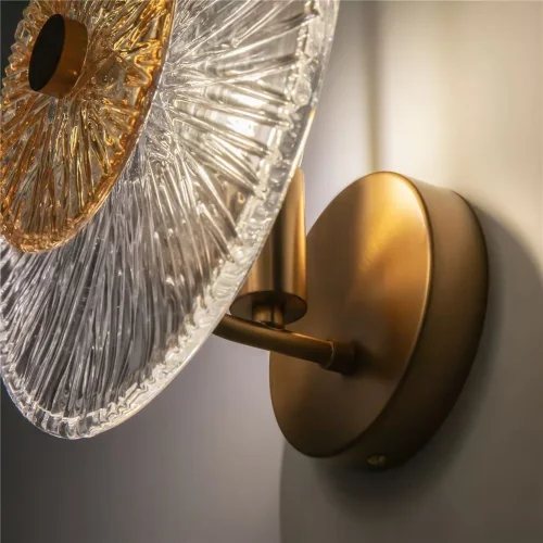 Настенный светильник (бра) Aster E14х1 40Вт (Золото) - фото 9