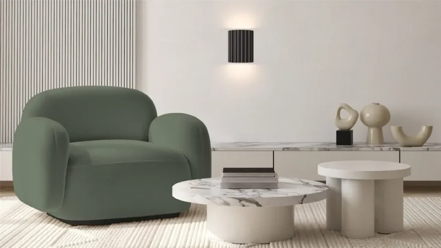 Настенный светильник (бра) Слот / Slot (Серый) FR5437WL-L7GR - фото 7