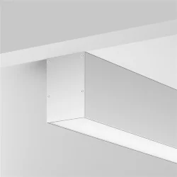 Алюминиевый профиль накладной-подвесной 50х70 (Серебро, 2 м), ALM-5070-S-2M (Серебро) 633016