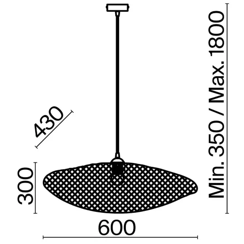 Подвесной светильник Freya FR5243PL-01BR8 (Черный) - фото 13