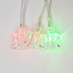 ULD-S0280-020-DTA MULTI IP20 CUBES Гирлянда светодиодная Кубики с контроллером, 20 светодиодов, 2.8 м, разноцветная, IP20, провод прозрачный.