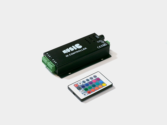 'Контроллер для ленты IR-RGB-12A-music - фото