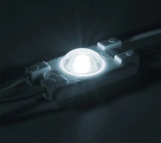 Модуль светодиодный ELF SOL+, 1SMD диод 2835, холодный белый - фото