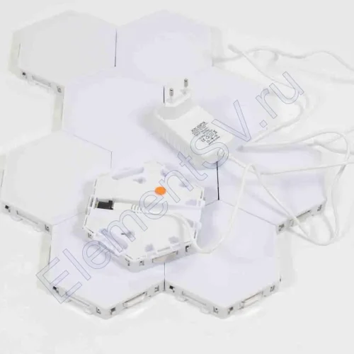 Светильник соты магнитные GOR8 (набор 10шт, 115мм, warm white) - фото 3.