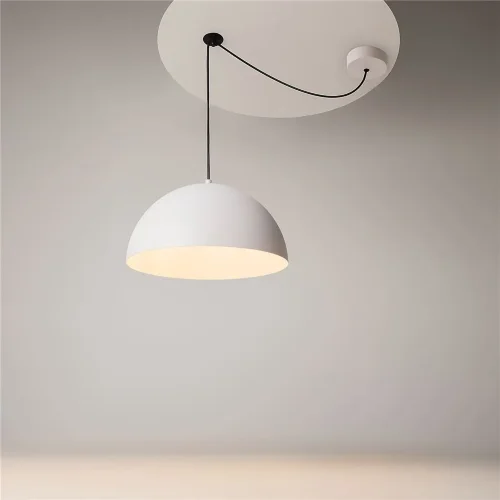 Подвесной светильник Basic colors E27х1 (Белый) - фото 3