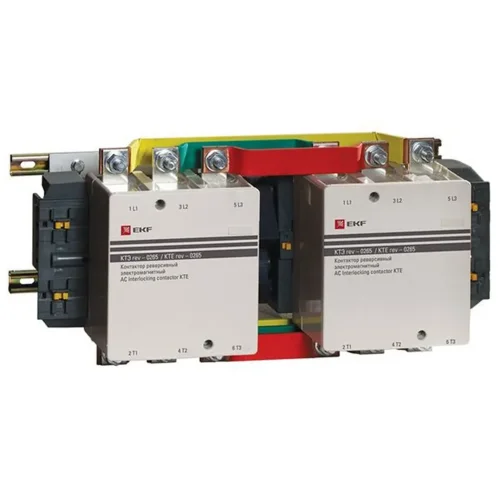 Контактор реверсивный КТЭ 265А кат. 230В AC 2НО EKF ctr-b-r-265 - фото