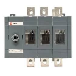 Рубильник 3п 200А реверсивный без рукоятки управления TwinBlock EKF tb-s-200-3p-rev