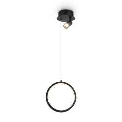 Подвесной светильник FR6082PL-L10B Эйри / Airy 10 Вт LED (Черный) FR6082PL-L10B