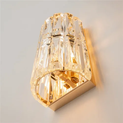 Настенный светильник (бра) Facet E14х1 60Вт (Золото) - фото 9