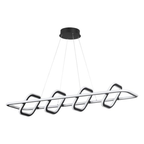 Светильник подвесной светодиодный диммируемый, в комплекте беспроводной пульт ДУ, длина провода 2м «Novotech» 359185, серия: ONDO. Фото 2.