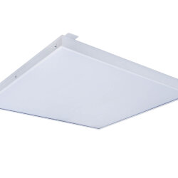 Универсальный офисный светодиодный светильник Грильято 60 Вт IP44 580x580x40 мм 3000K Опал