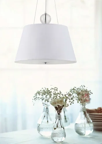 Подвесной светильник Bergamo E27х3 60Вт (Хром) - фото 2