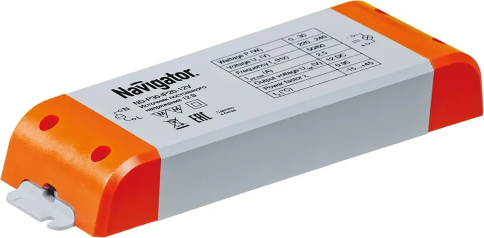 Драйвер 71 461 ND-P30-IP20-12V Navigator 71461 - фото
