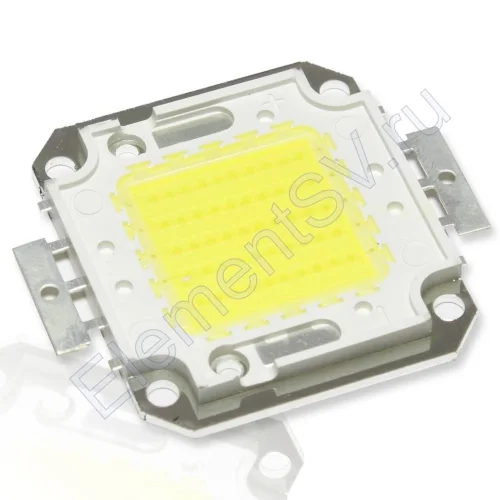 Светодиодная матрица COB D509 (50W, 30-36V, white) - фото.