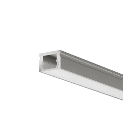 Алюминиевый профиль накладной ALM-1007-S-2M (Серебро)