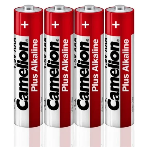 Элемент питания алкалиновый AAA/LR03 1.5В Plus Alkaline LR03-SP4 (уп.4шт) Camelion 12553 - фото 2