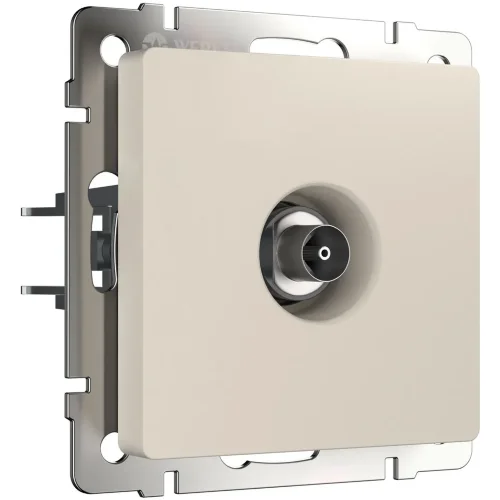 ТВ-розетка оконечная (айвори матовый) W1183062 - фото