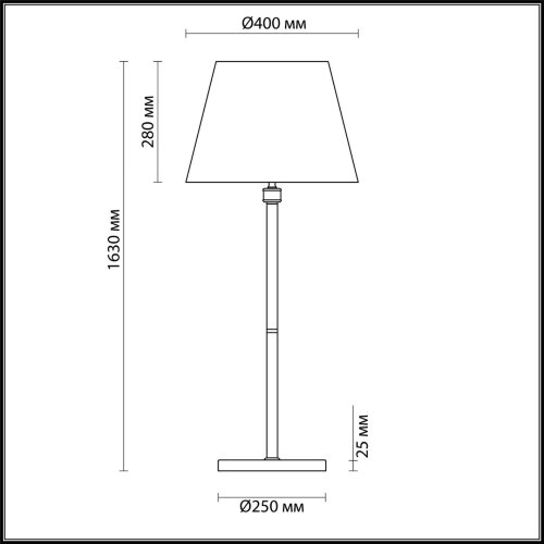 Торшер «LUMION» 4429/1F, серия: MONTANA. Фото 2.