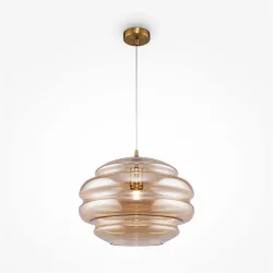 Подвесной светильник Рюш / Ruche E27х1 (Латунь) P078PL-01AM