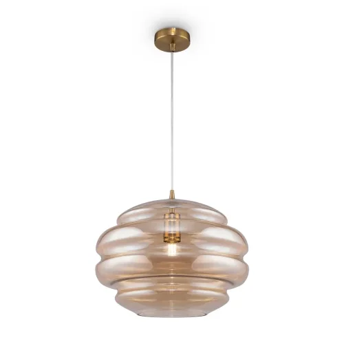 Подвесной светильник Рюш / Ruche E27х1 (Латунь) P078PL-01AM - фото 2