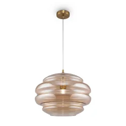 Подвесной светильник Рюш / Ruche E27х1 (Латунь) P078PL-01AM