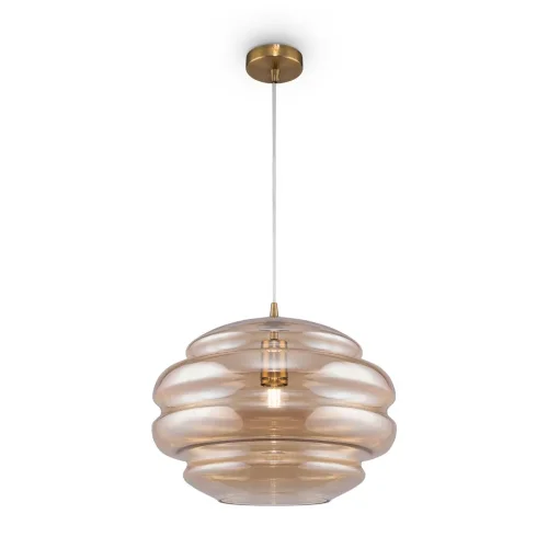 Подвесной светильник Рюш / Ruche E27х1 (Латунь) P078PL-01AM - фото 4