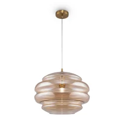 Подвесной светильник Рюш / Ruche E27х1 (Латунь) P078PL-01AM